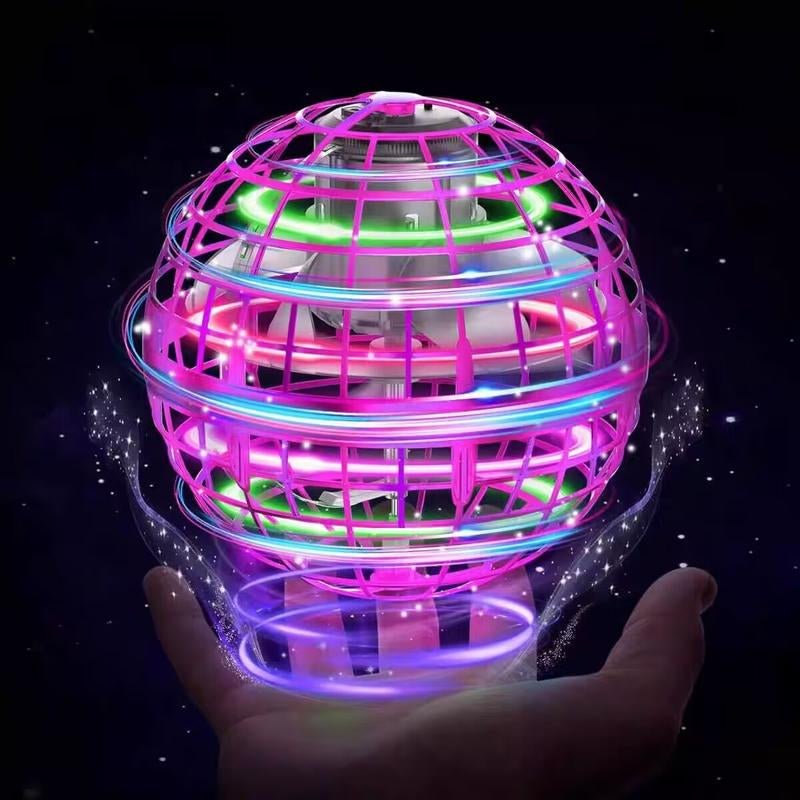 2025 Aurora Spinning Ball: Interactive LED Toy for Kids - Safe & Durable Design - Raggs 2 Riches