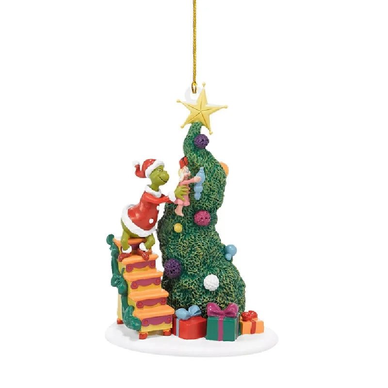 20Pcs Grinch Acrylic Christmas Tree Ornaments - Raggs 2 Riches