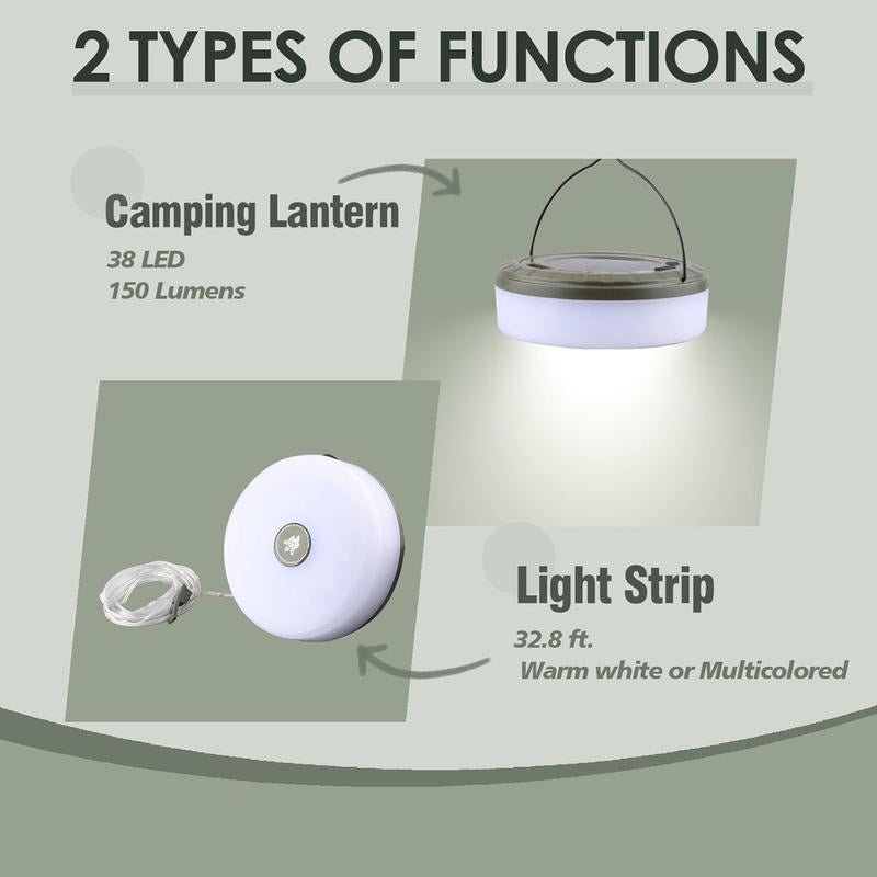 4-In-1 LED Strip & Table Lamp: 3 Color Modes, Flashlight, Power Bank, Perfect Holiday Gift - Raggs 2 Riches