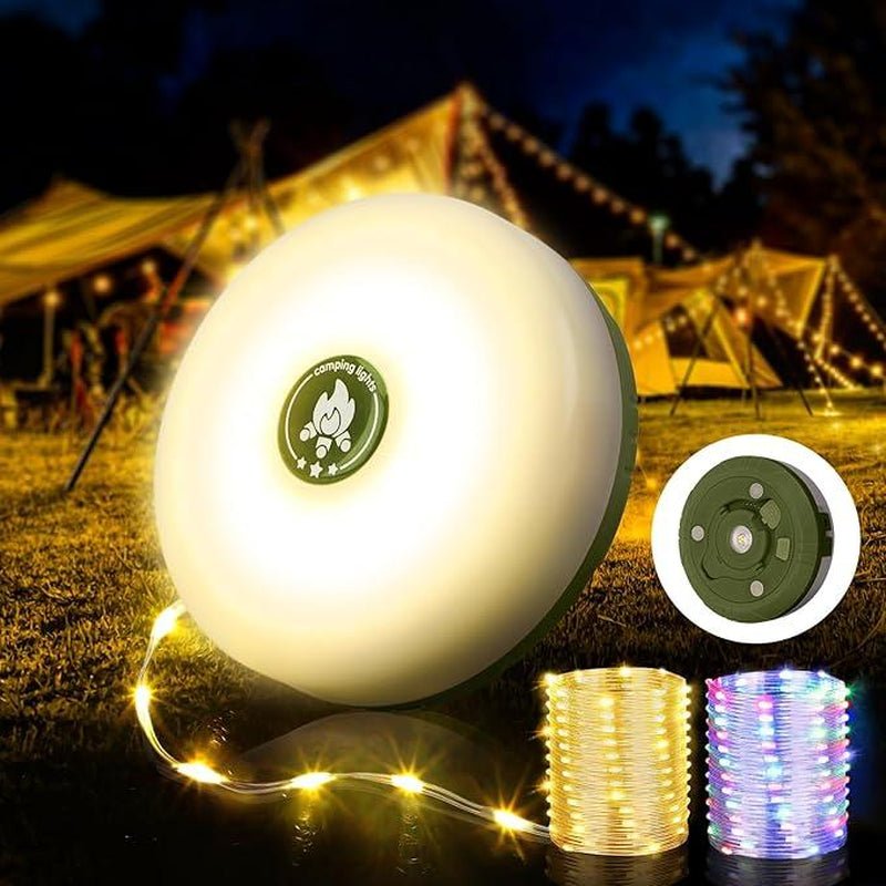 4-In-1 LED Strip & Table Lamp: 3 Color Modes, Flashlight, Power Bank, Perfect Holiday Gift - Raggs 2 Riches