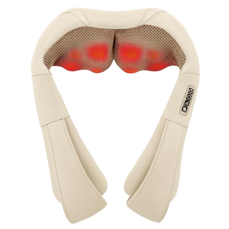 DAILYLIFE Shiatsu Neck and Back Massager, Electric Shoulder Massager, Car Neck Massage Pillow for Neck, Back, Shoulder, Foot, Leg Massage, Relieve Muscle Pain, Perfect Present for Man/Woman/Family - Raggs 2 Riches