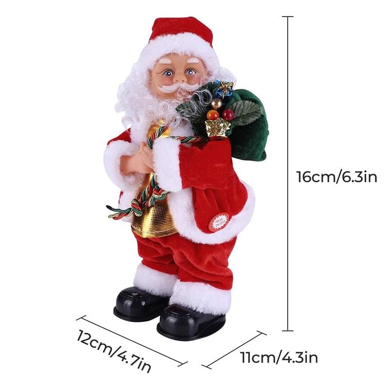 Funny Dancing Santa Toy - Festive Christmas Decoration - Raggs 2 Riches
