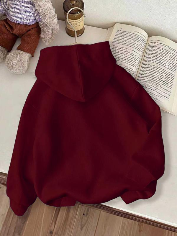 Girl and boys spring & Fall Casual Fashion Hoodie, Creative Six Seven67 Christmas Series, Number 67 Print, Long Sleeve, Soft Clothing, Gift - Raggs 2 Riches