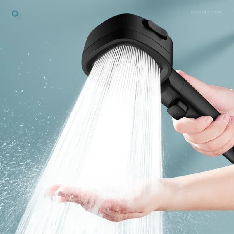Adjustable 3-Mode High Pressure Shower Head - Raggs 2 Riches