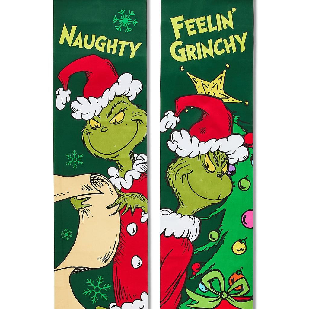 How the Grinch Stole Christmas Door Banner 2 Pack, 70 Inches, Green, Multi - Color by - Raggs 2 Riches