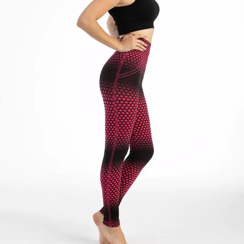 Leopard Print High Waist Gym Leggings - T'S Workout Accessories