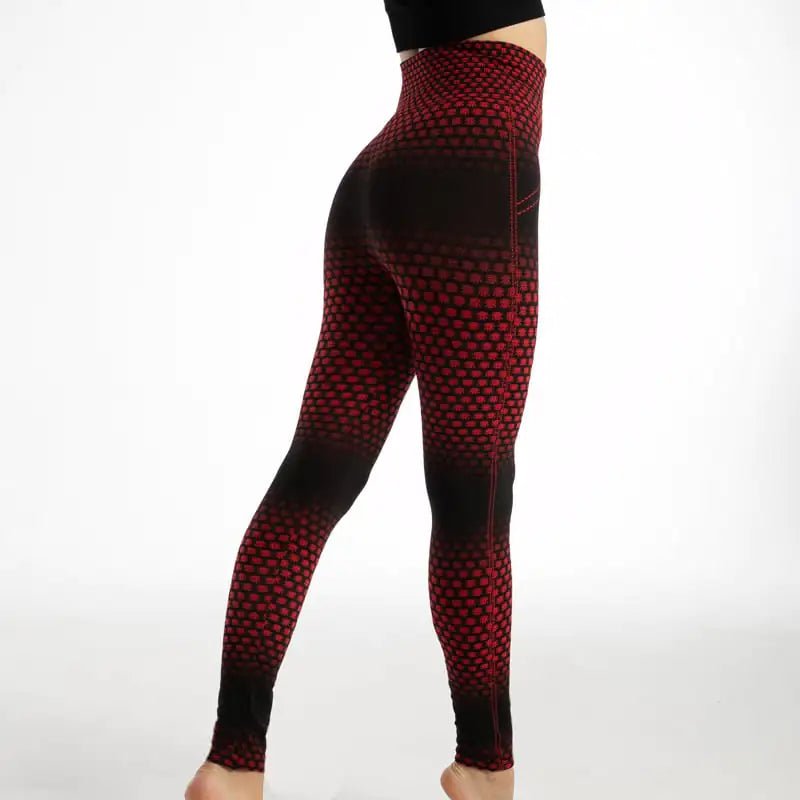 Leopard Print High Waist Gym Leggings - T'S Workout Accessories