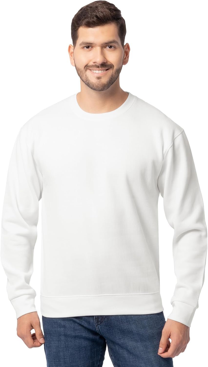 Men'S Eversoft Fleece Crewneck Sweatshirts, Moisture Wicking & Breathable, Sizes S - 4X - Raggs 2 Riches
