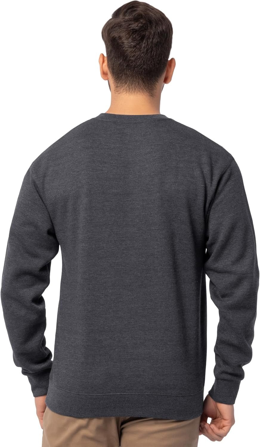 Men'S Eversoft Fleece Crewneck Sweatshirts, Moisture Wicking & Breathable, Sizes S - 4X - Raggs 2 Riches