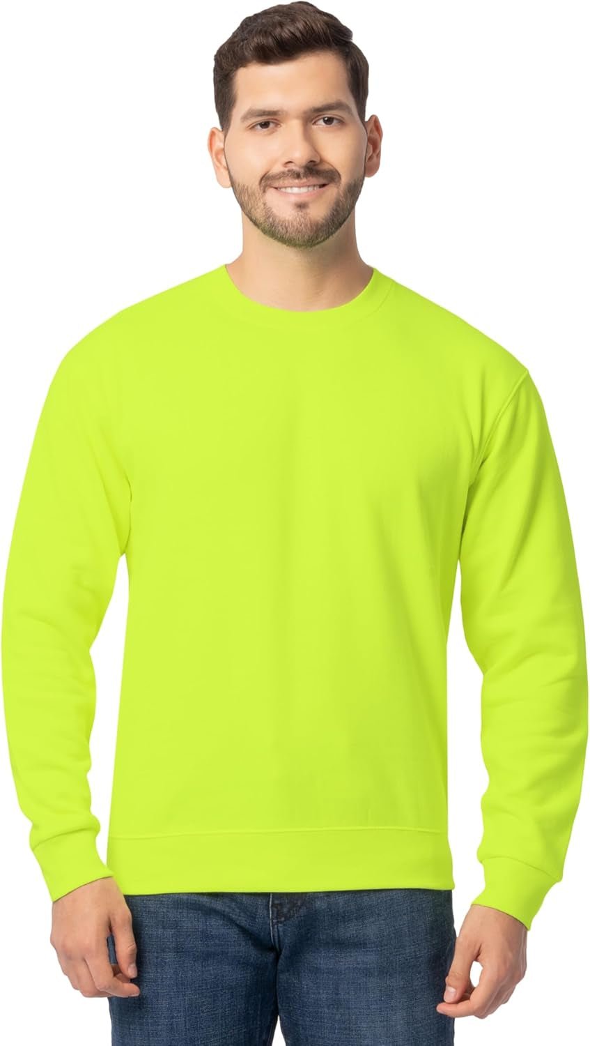 Men'S Eversoft Fleece Crewneck Sweatshirts, Moisture Wicking & Breathable, Sizes S - 4X - Raggs 2 Riches