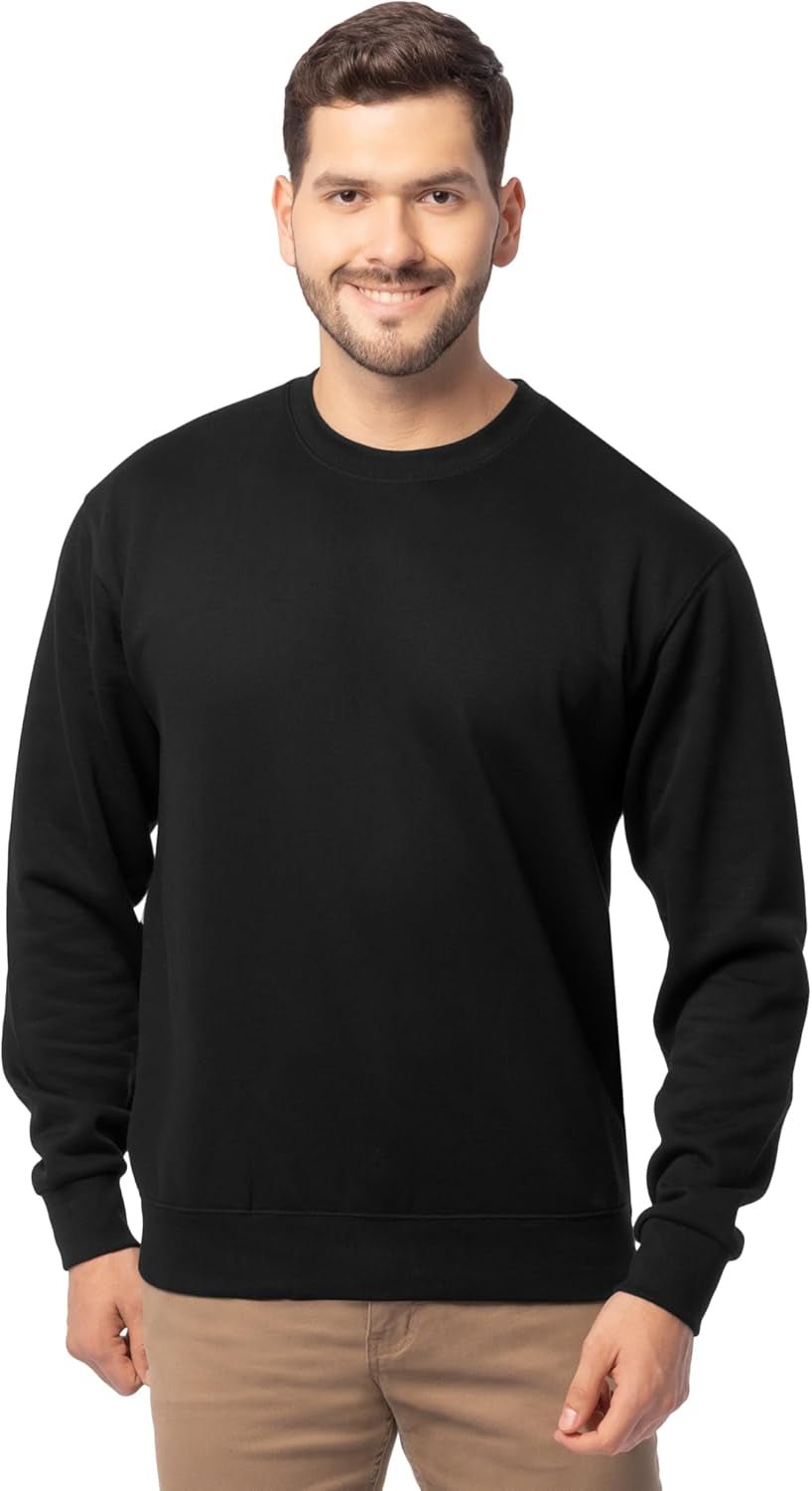 Men'S Eversoft Fleece Crewneck Sweatshirts, Moisture Wicking & Breathable, Sizes S - 4X - Raggs 2 Riches