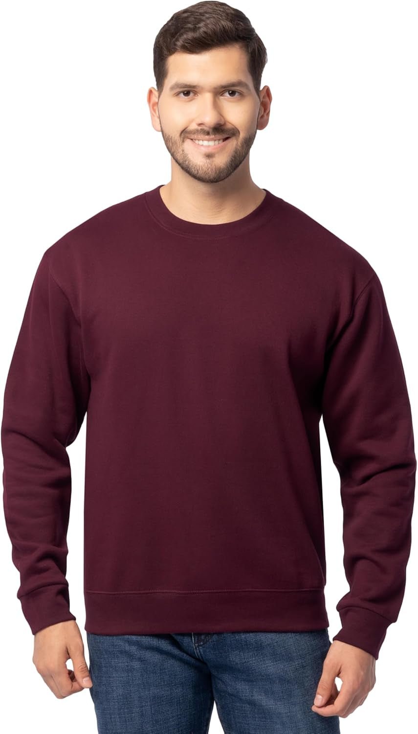 Men'S Eversoft Fleece Crewneck Sweatshirts, Moisture Wicking & Breathable, Sizes S - 4X - Raggs 2 Riches