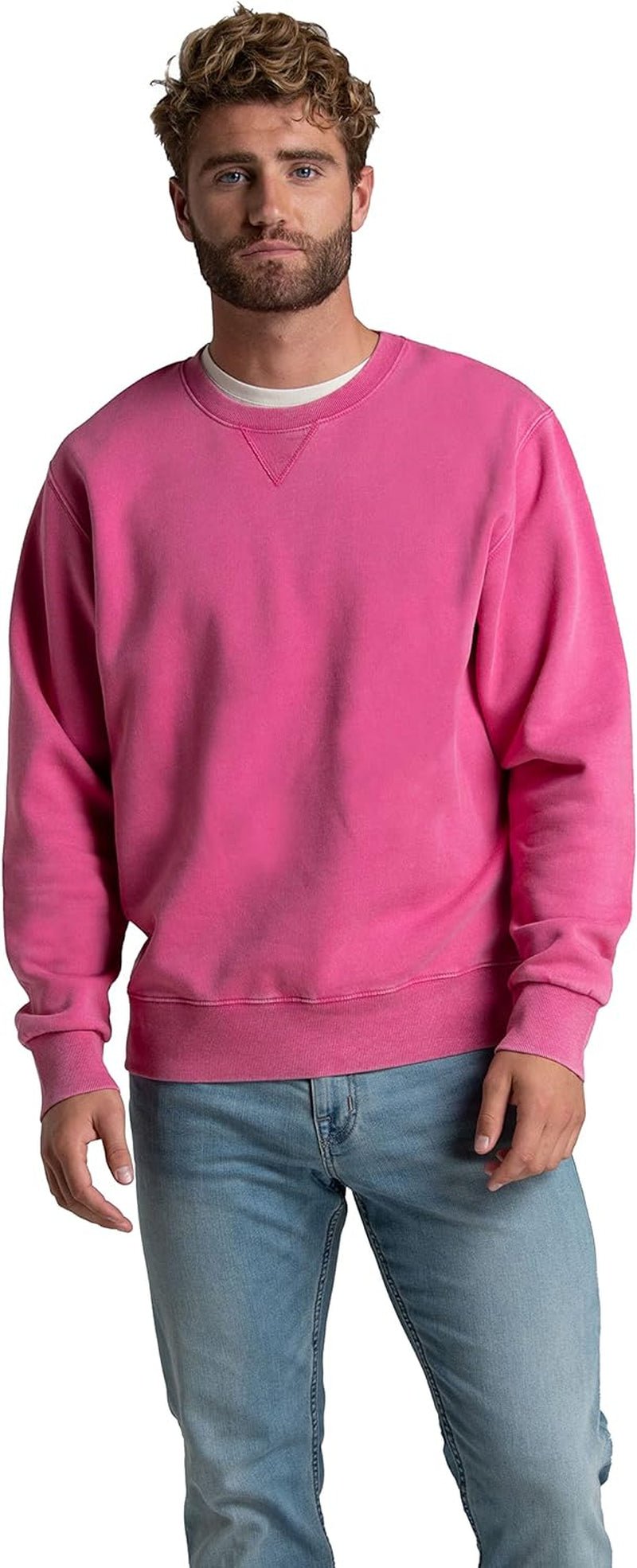 Men'S Eversoft Fleece Crewneck Sweatshirts, Moisture Wicking & Breathable, Sizes S - 4X - Raggs 2 Riches