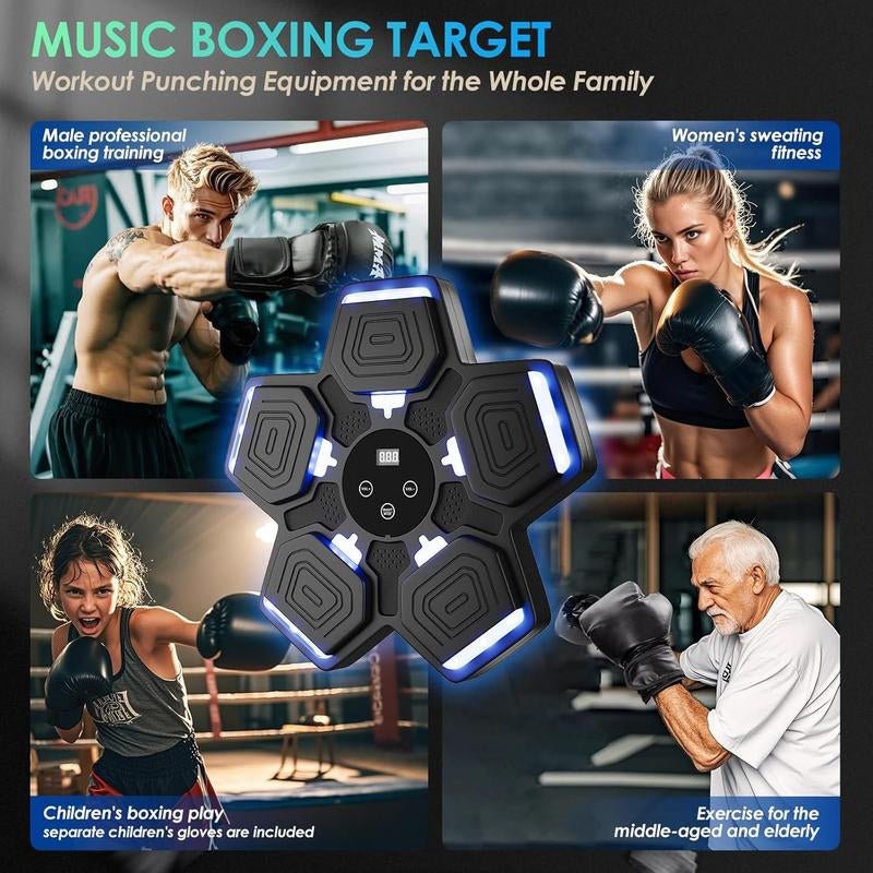 Bluetooth Music Boxing Machine with 9 Speeds & 9 Modes - T'S Amazing Goods