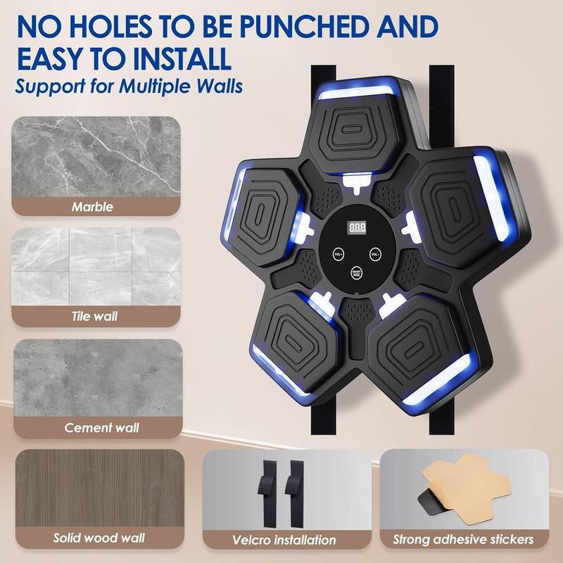 Bluetooth Music Boxing Machine with 9 Speeds & 9 Modes - T'S Amazing Goods