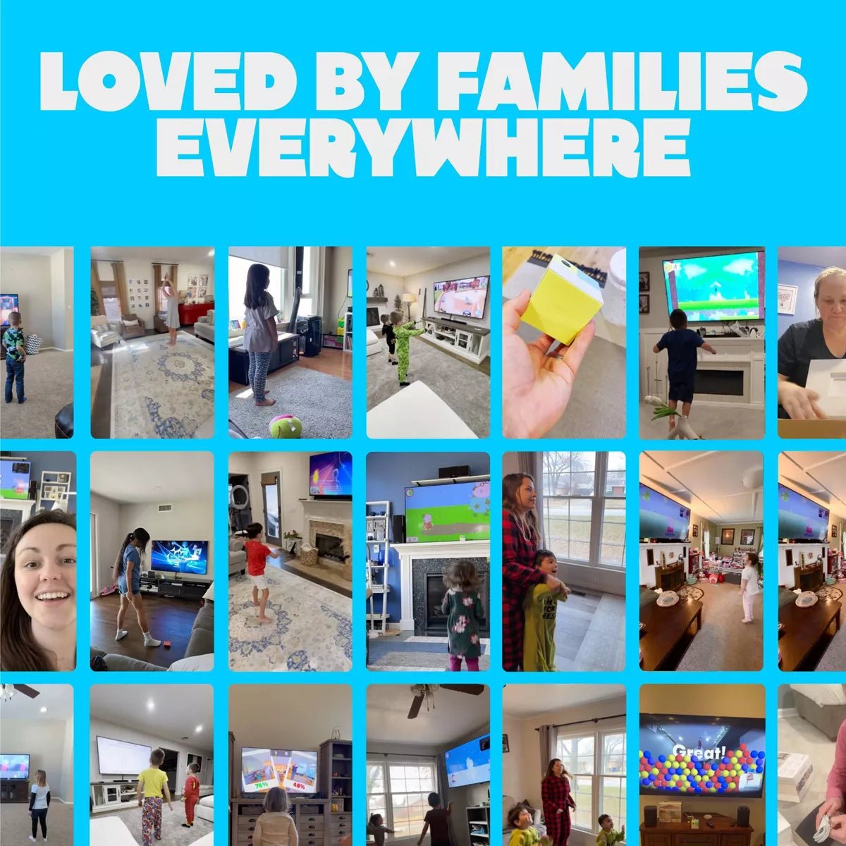 Nex Playground - the Active Play System: Wi - Fi, HDMI, Remote Control, Aqua Blue - T'S Amazing Goods