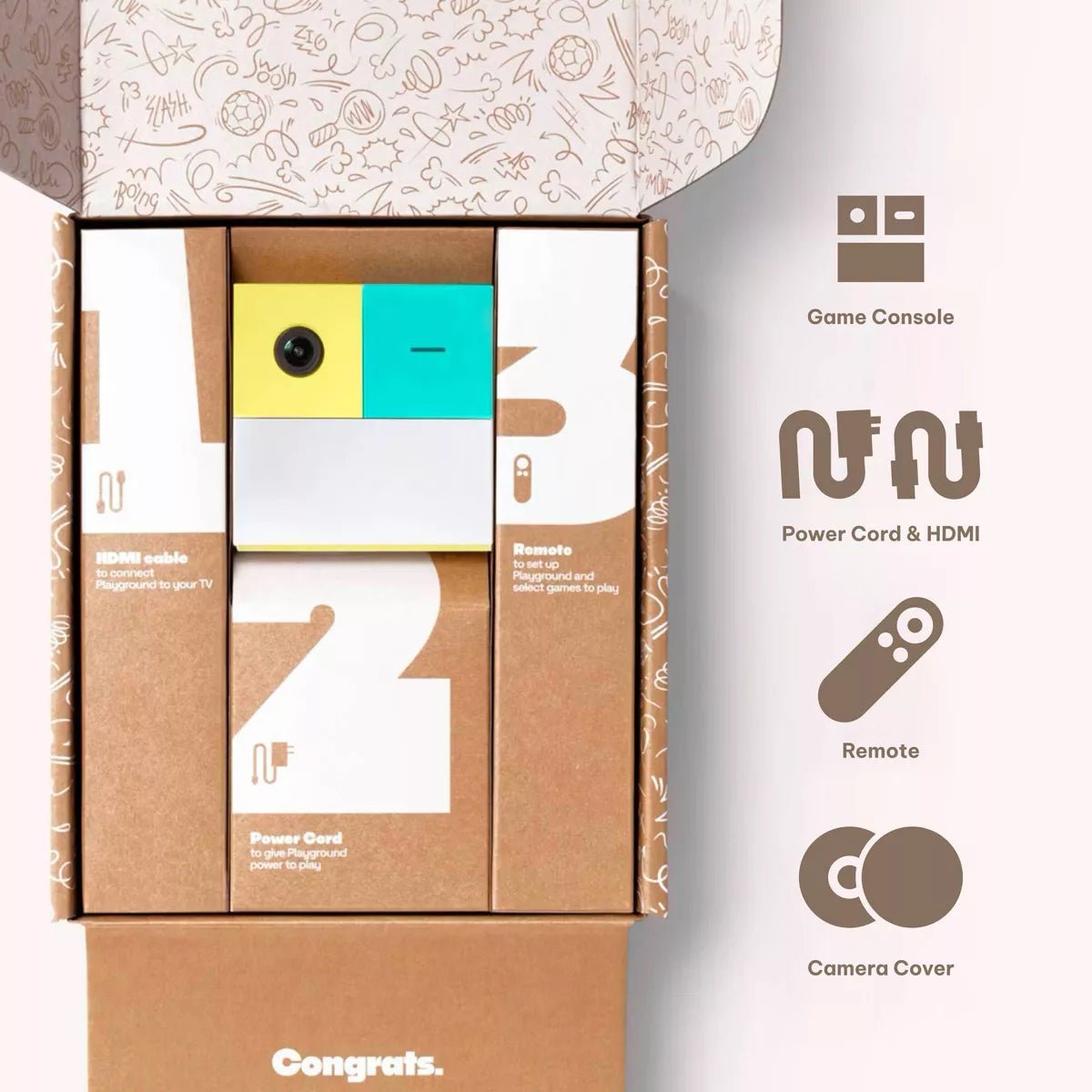 Nex Playground - the Active Play System: Wi - Fi, HDMI, Remote Control, Aqua Blue - T'S Amazing Goods