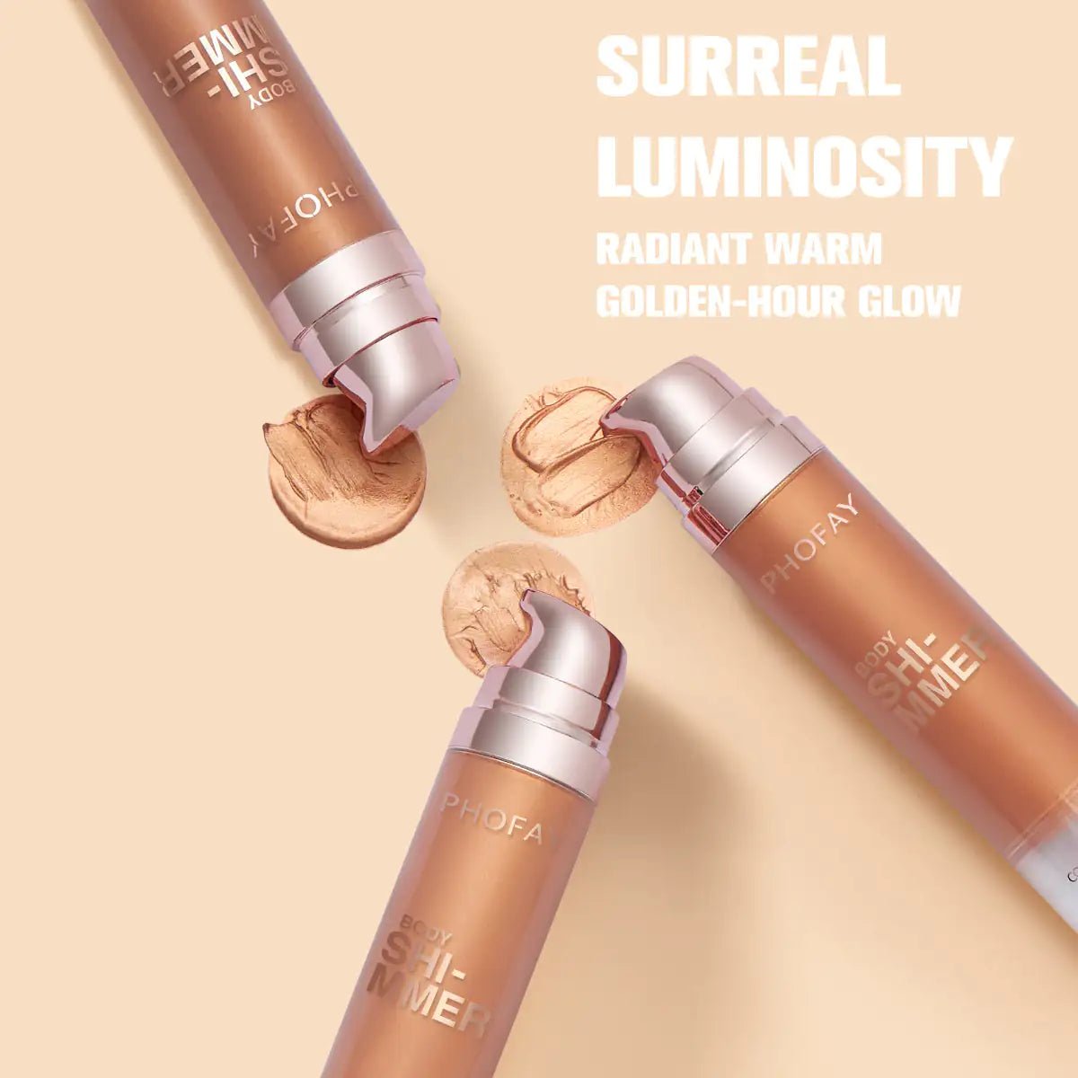 PHOFAY Body Shimmer Oil - Raggs 2 Riches