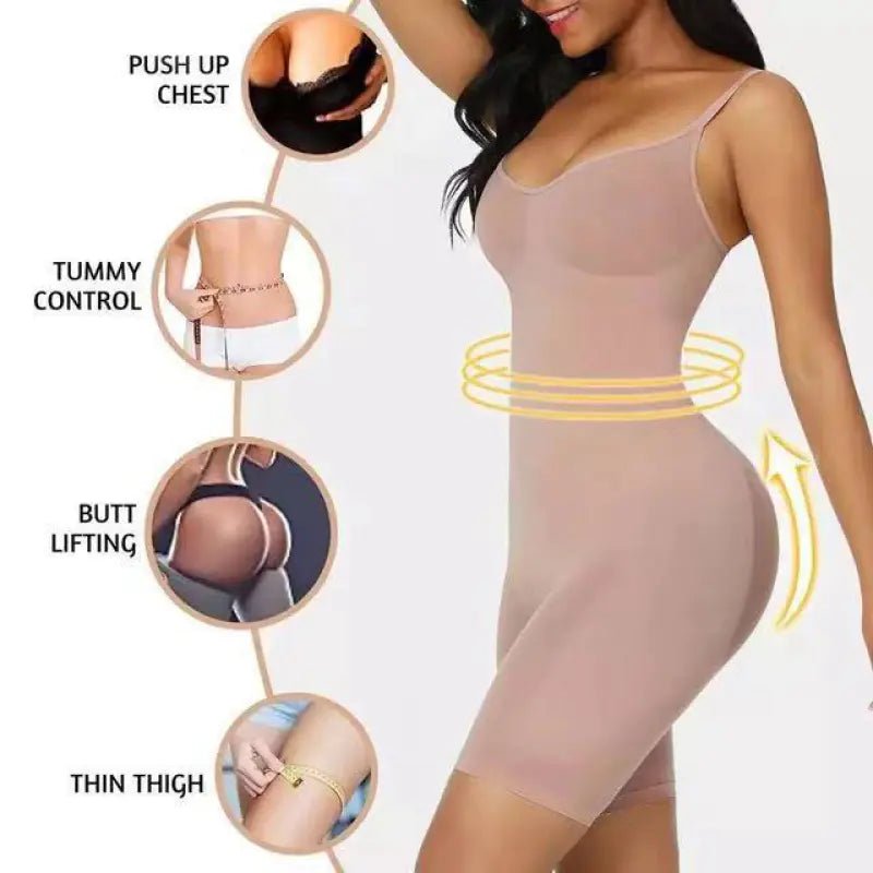 Postpartum Body Shaper Bodysuit - Raggs 2 Riches